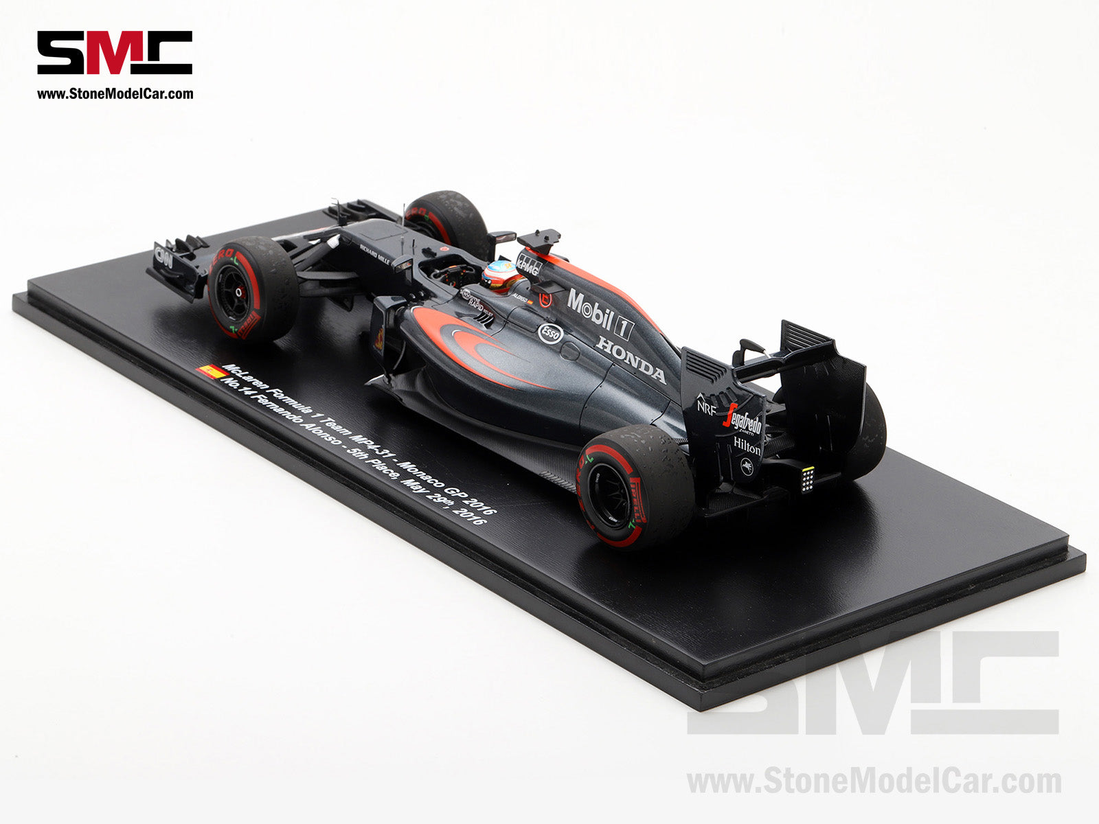 ミニカー McLaren Honda MP4-31 F. Alonso 2016 McLaren F1 MP4-31 #14 Fernando Alonso Chinese GP 2016 1:43