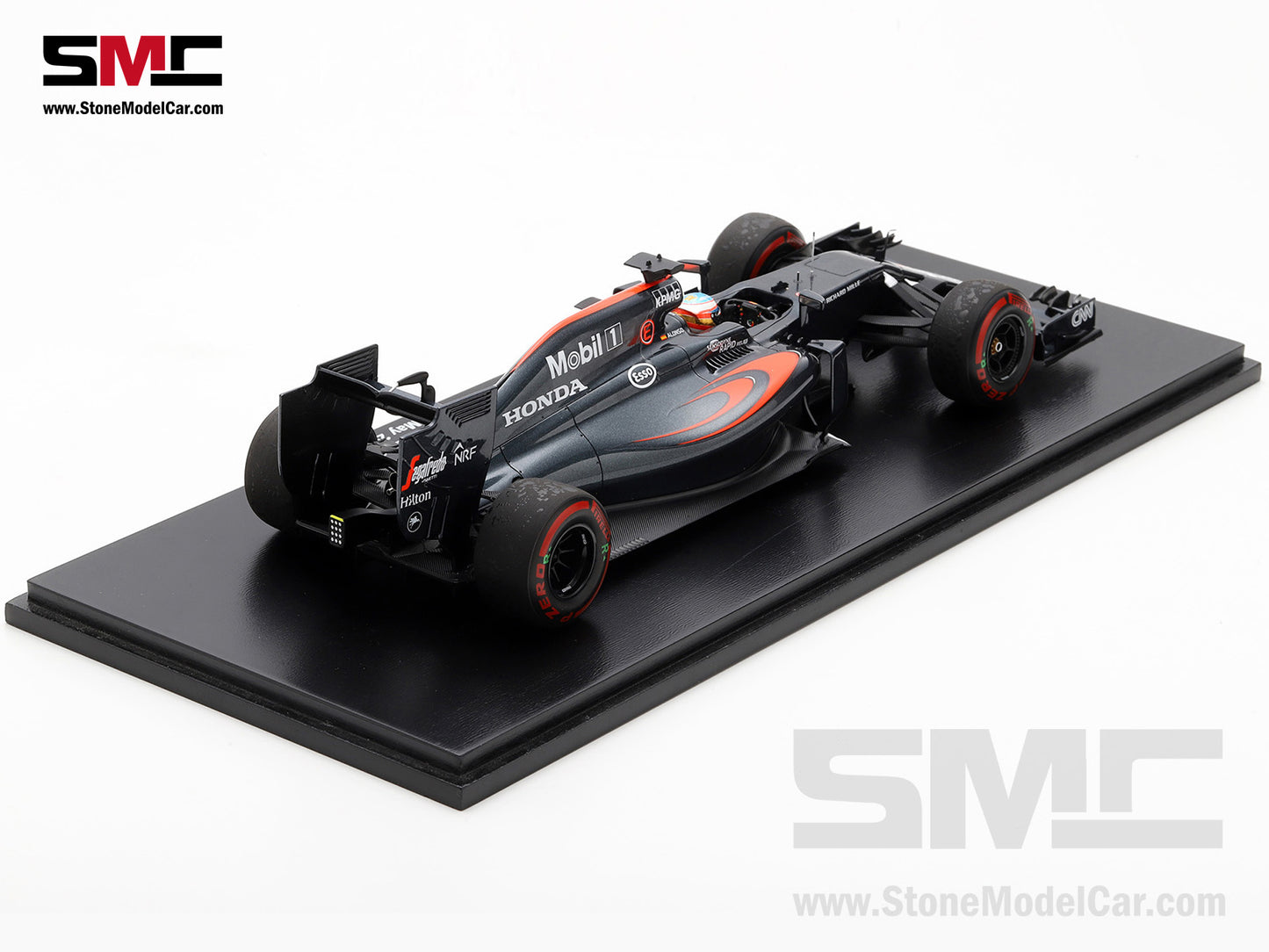 [Pre-Order] McLaren F1 MP4-31 #14 Fernando Alonso Monaco GP 2016 5th Place 1:18 Spark 18248S