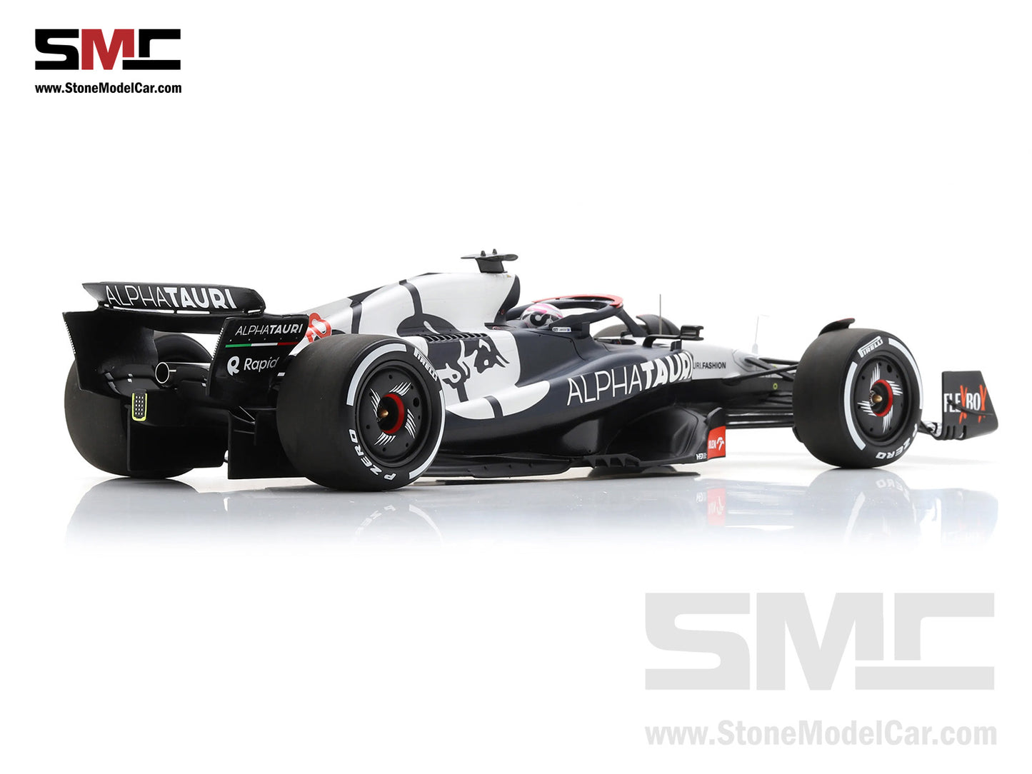 Alpha Tauri F1 AT04 #40 Liam Lawson 9th Singapore GP 2023 1st Career Point Spark 1:18 18S958