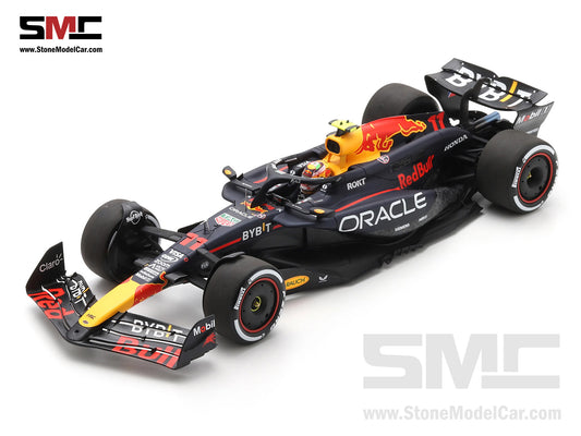 Red Bull F1 RB20 #11 Sergio Perez Bahrain GP 2024 Podium 1:18 Spark 18S983