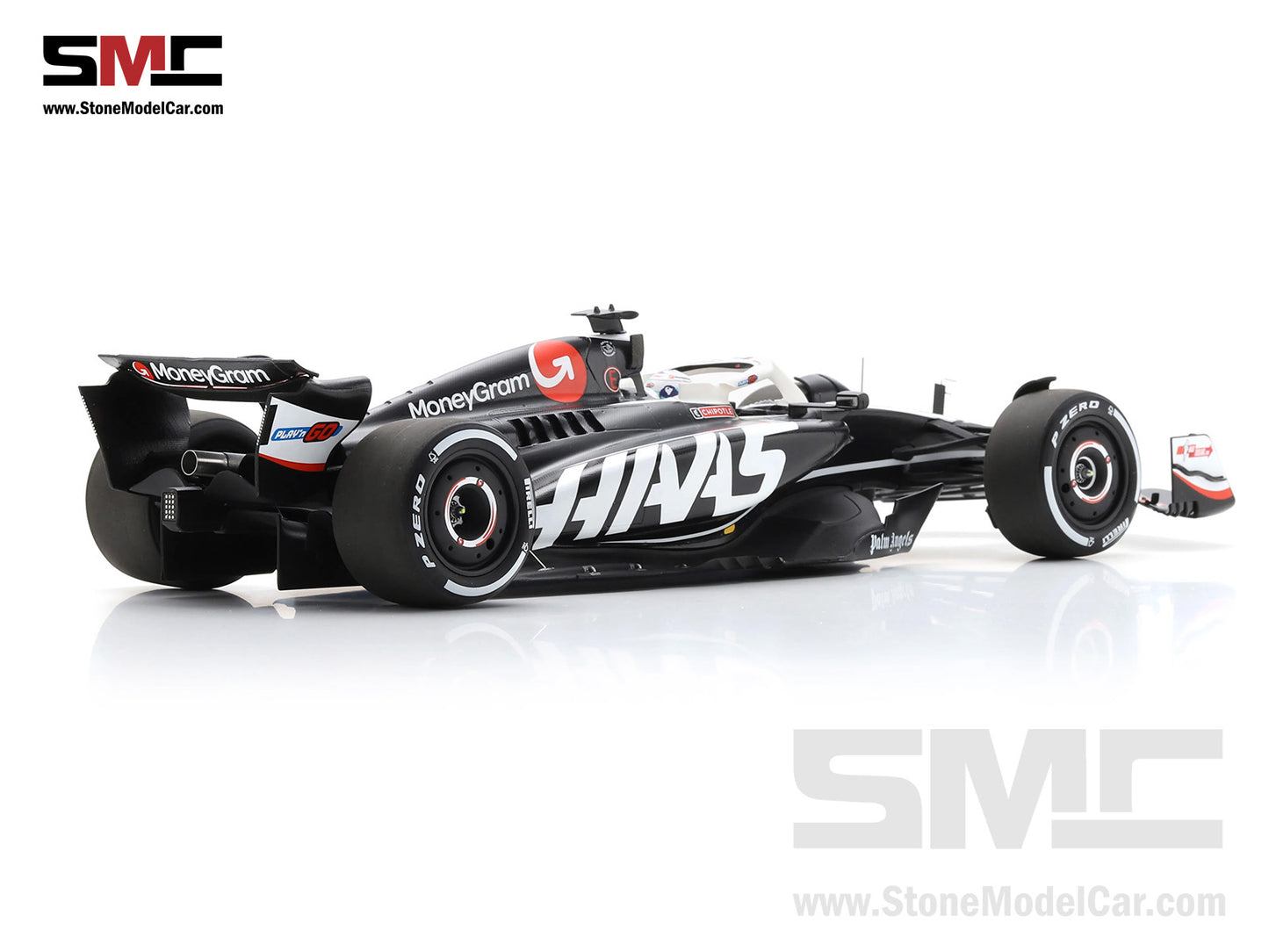Haas F1 Team VF-24 #20 Kevin Magnussen Australian GP 2024 10th Place 1:18 Spark 18S990