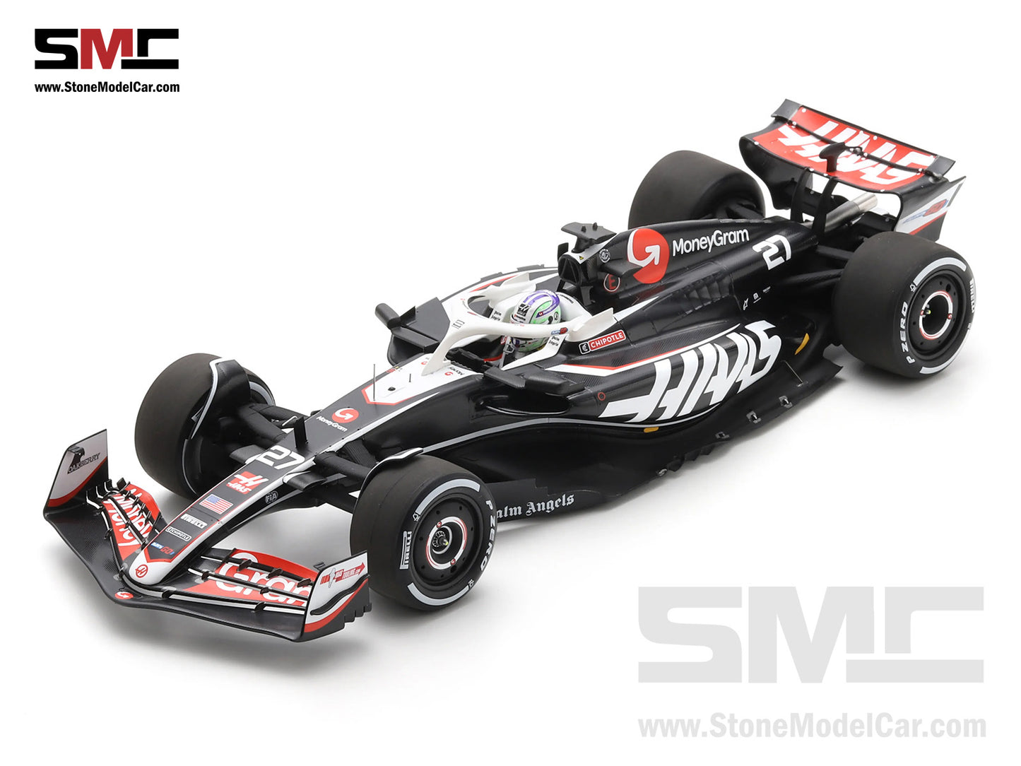 Haas F1 Team VF-24 #27 Nico Hulkenberg Australian GP 2024 9th Place 1:18 Spark 18S991