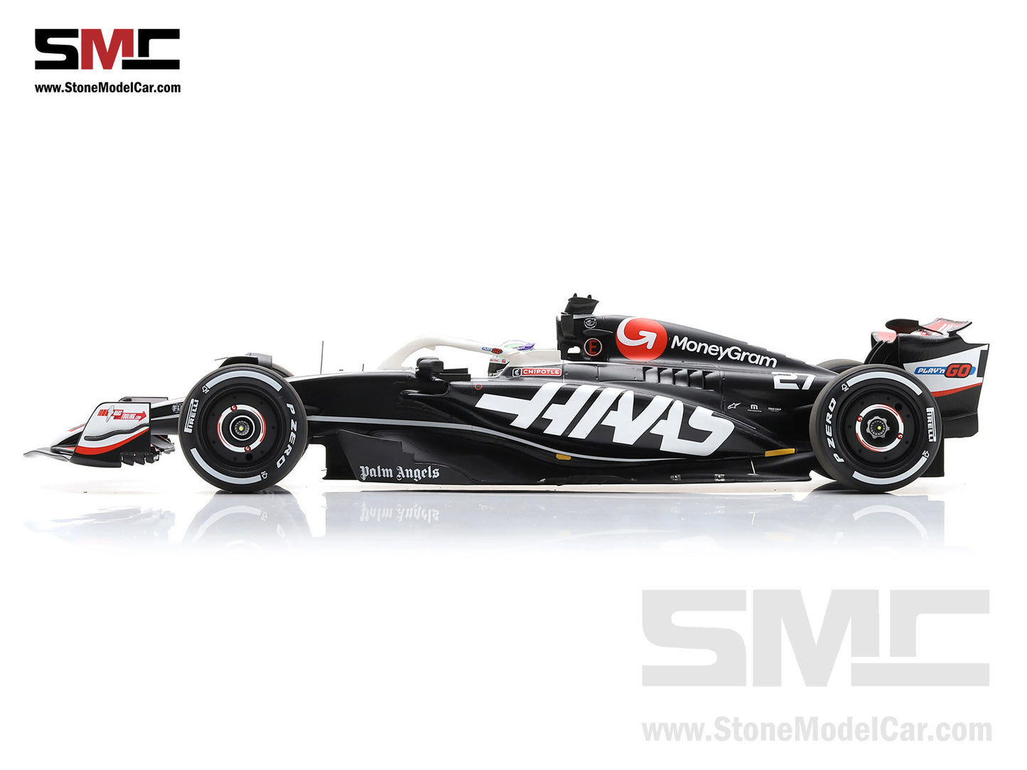 Haas F1 Team VF-24 #27 Nico Hulkenberg Australian GP 2024 9th Place 1:18 Spark 18S991