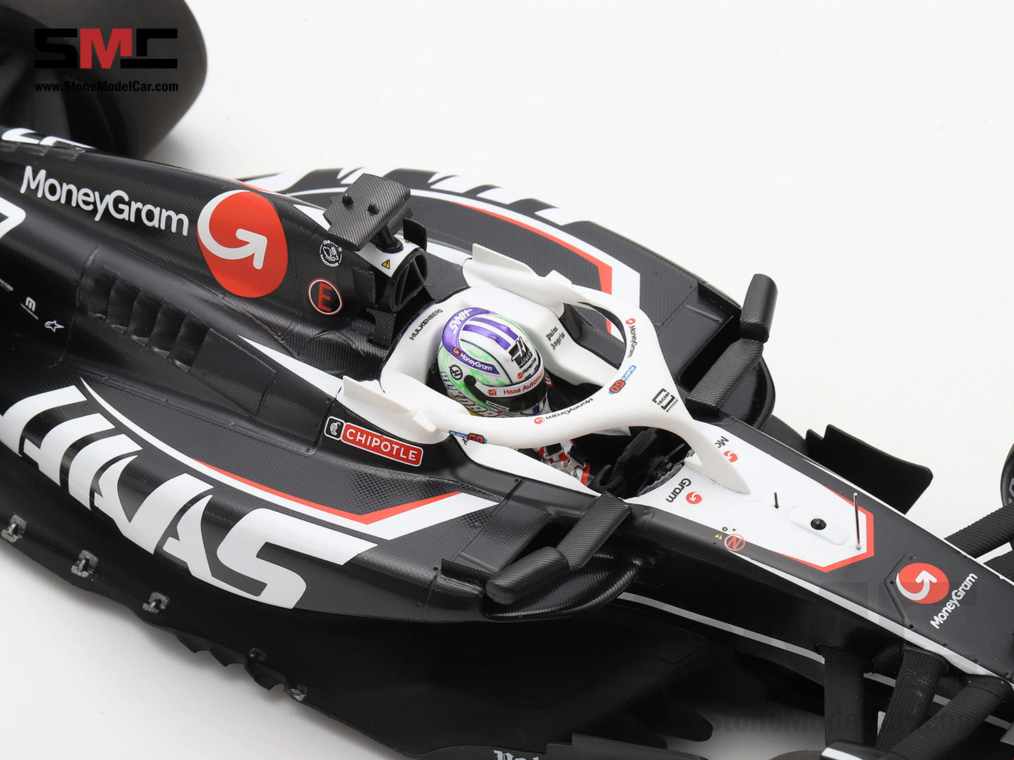 Haas F1 Team VF-24 #27 Nico Hulkenberg Australian GP 2024 9th Place 1:18 Spark 18S991