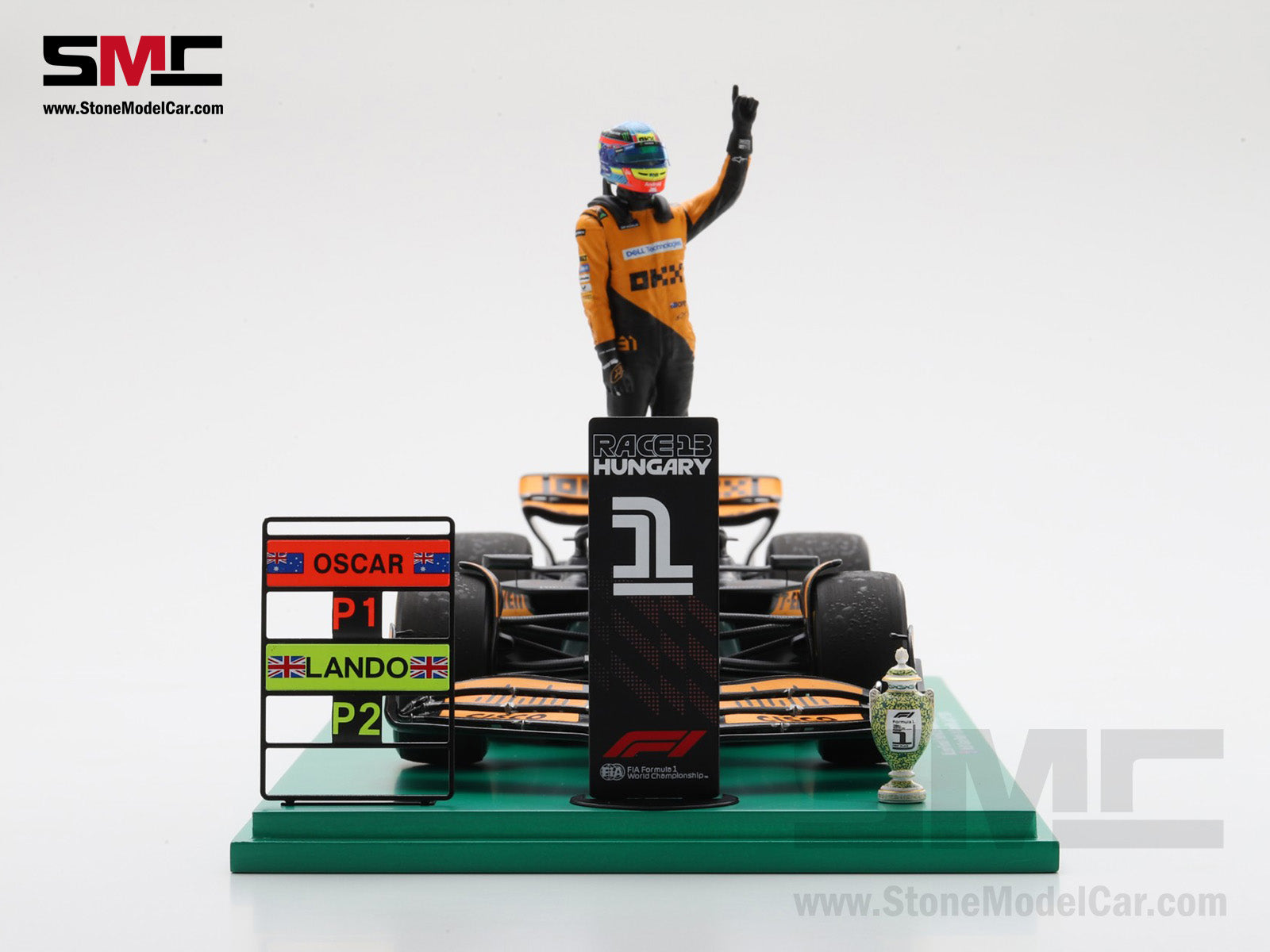 McLaren F1 MCL38 #81 Oscar Piastri Hungary GP Winner 2024 1st