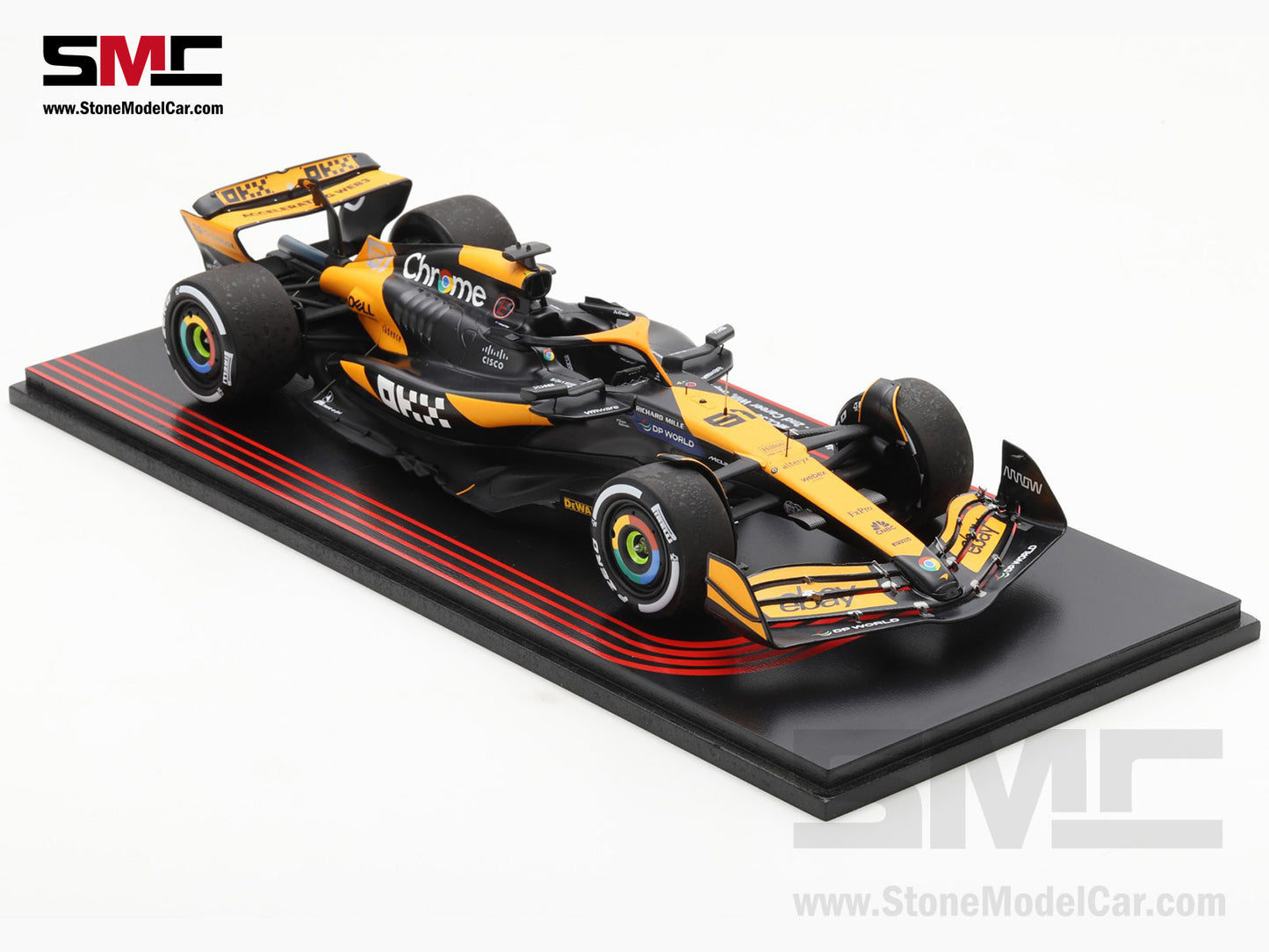 [Pre-Order] McLaren F1 MCL38 #81 Oscar Piastri Azerbaijan GP Winner 2024 2nd Career Win 1:18 Spark Figure Special