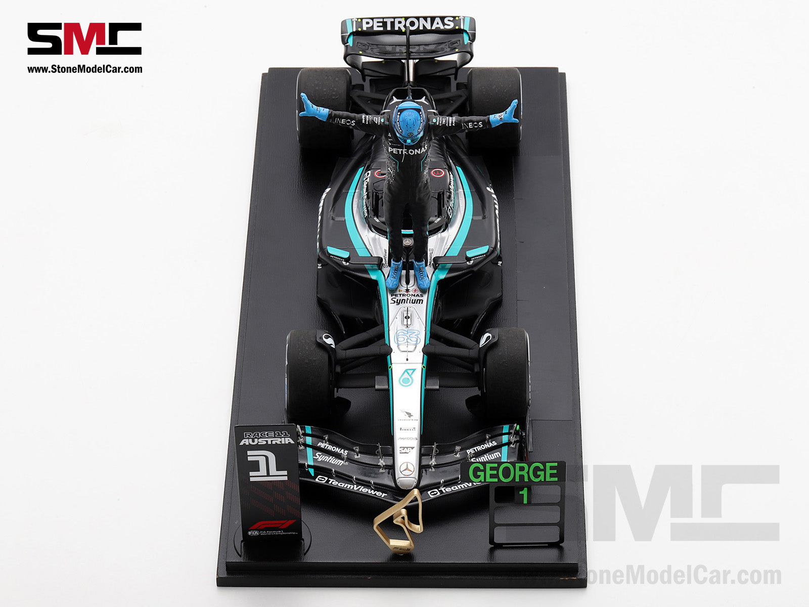 Mercedes F1 W15 E Performance #63 George Russell Austrian GP
