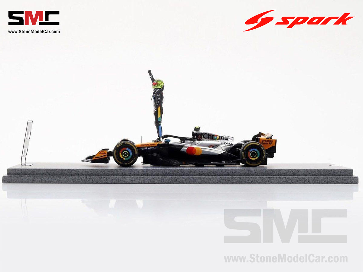 [Pre-Order] McLaren F1 MCL39 #4 Lando Norris British GP 2025 Winner 1:43 Spark Figurine Edition