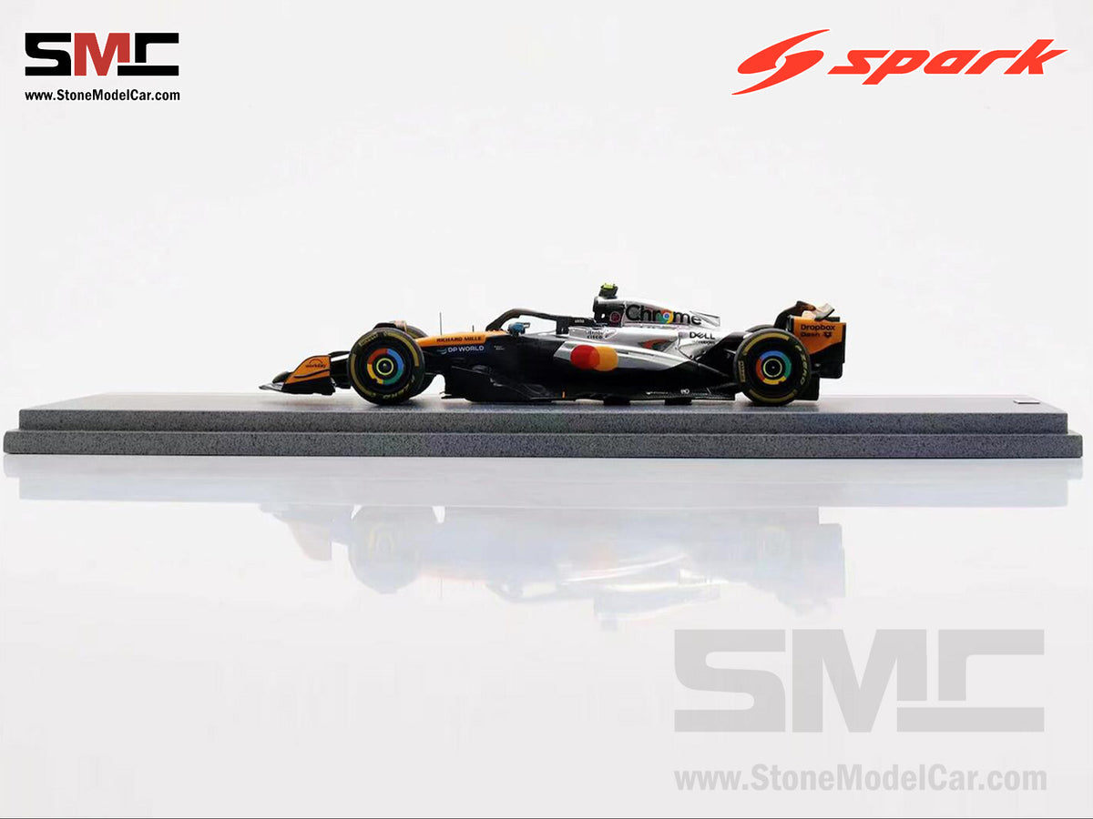 [Pre-Order] McLaren F1 MCL39 #4 Lando Norris British GP 2025 Winner 1:43 Spark Figurine Edition