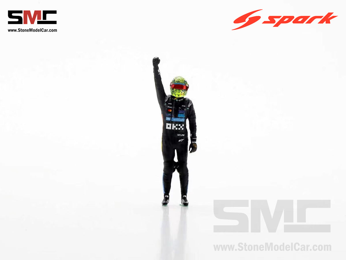 [Pre-Order] McLaren F1 MCL39 #4 Lando Norris British GP 2025 Winner 1:43 Spark Figurine Edition