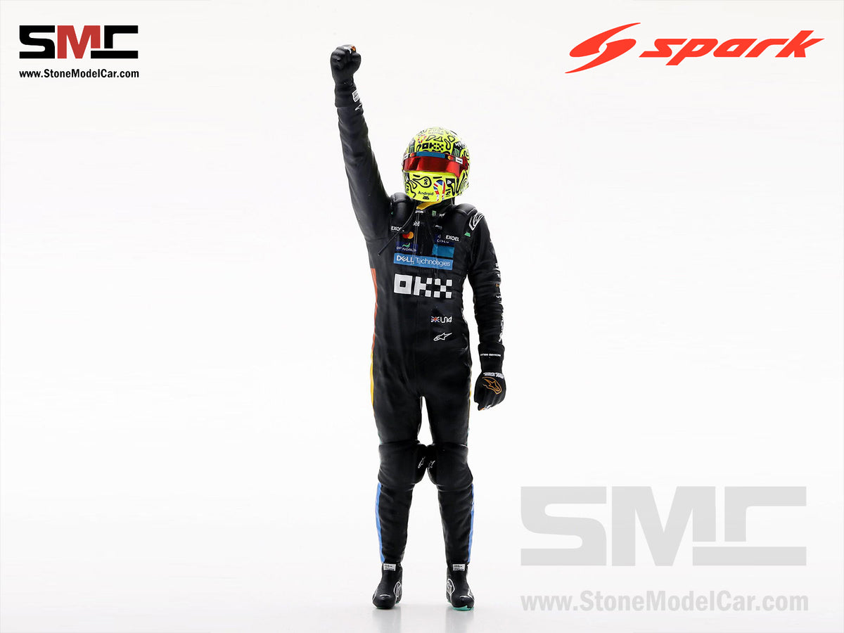 [Pre-Order] McLaren F1 MCL39 #4 Lando Norris British GP 2025 Winner 1:18 Spark Figurine Edition