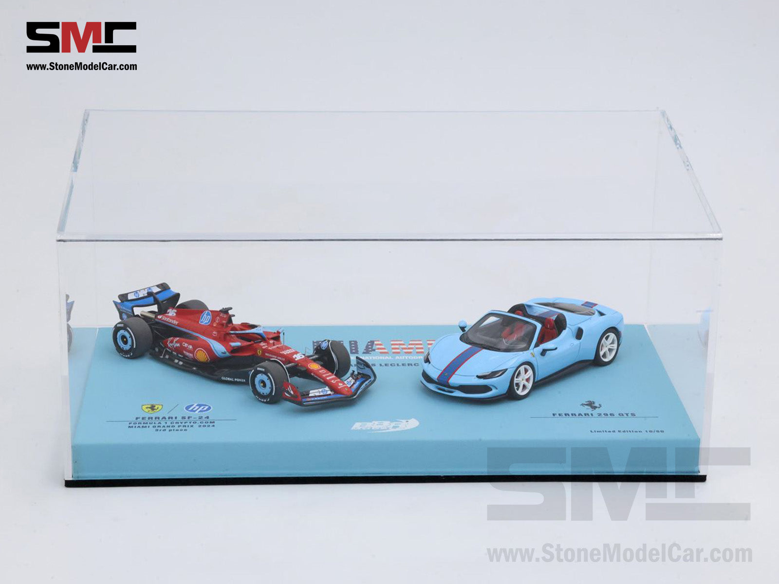 Ferrari F1 SF-24 & 296 GTS #16 Charles Leclerc USA Miami GP 2024