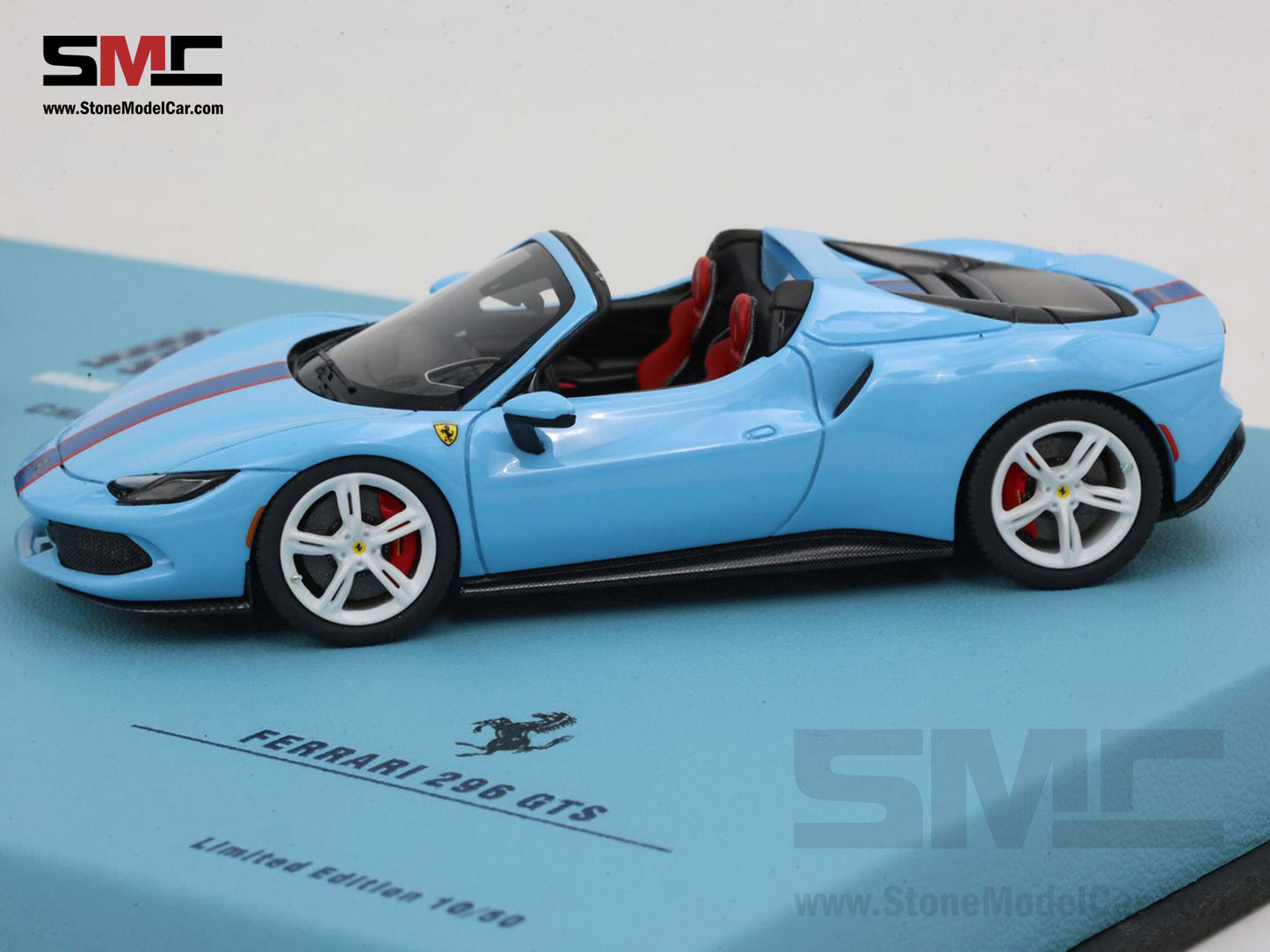 Ferrari F1 SF-24 & 296 GTS #16 Charles Leclerc USA Miami GP 2024 2x Car Set BBR 1:43 BBRC268ASET