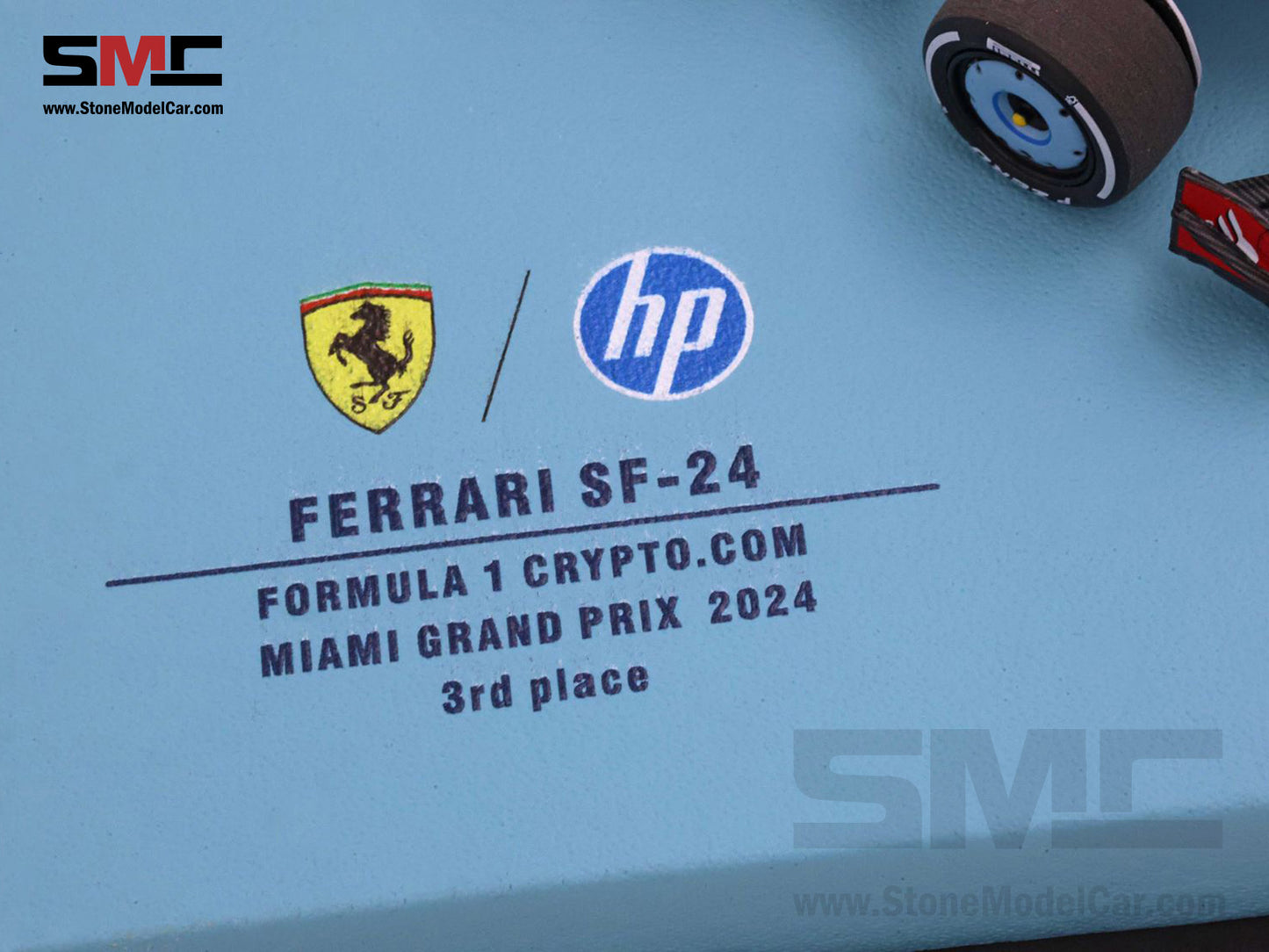 Ferrari F1 SF-24 & 296 GTS #16 Charles Leclerc USA Miami GP 2024 2x Car Set BBR 1:43 BBRC268ASET