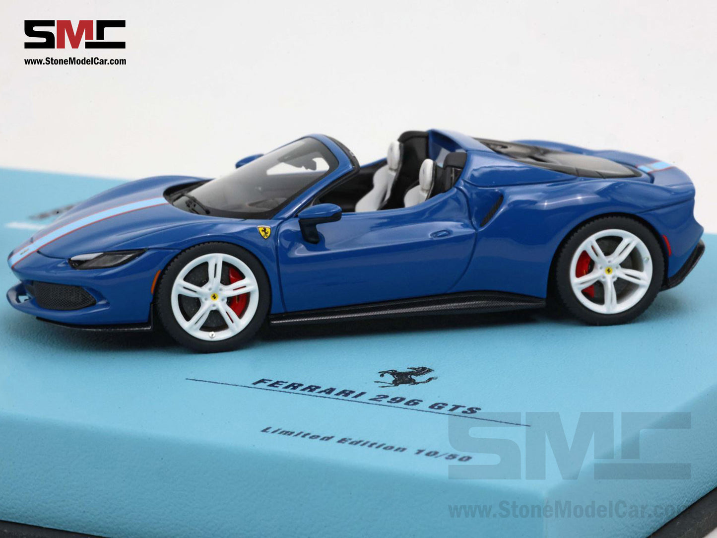 Ferrari F1 SF-24 & 296 GTS #55 Carlos Sainz USA Miami GP 2024 2x Car Set BBR 1:43 BBRC268BSET