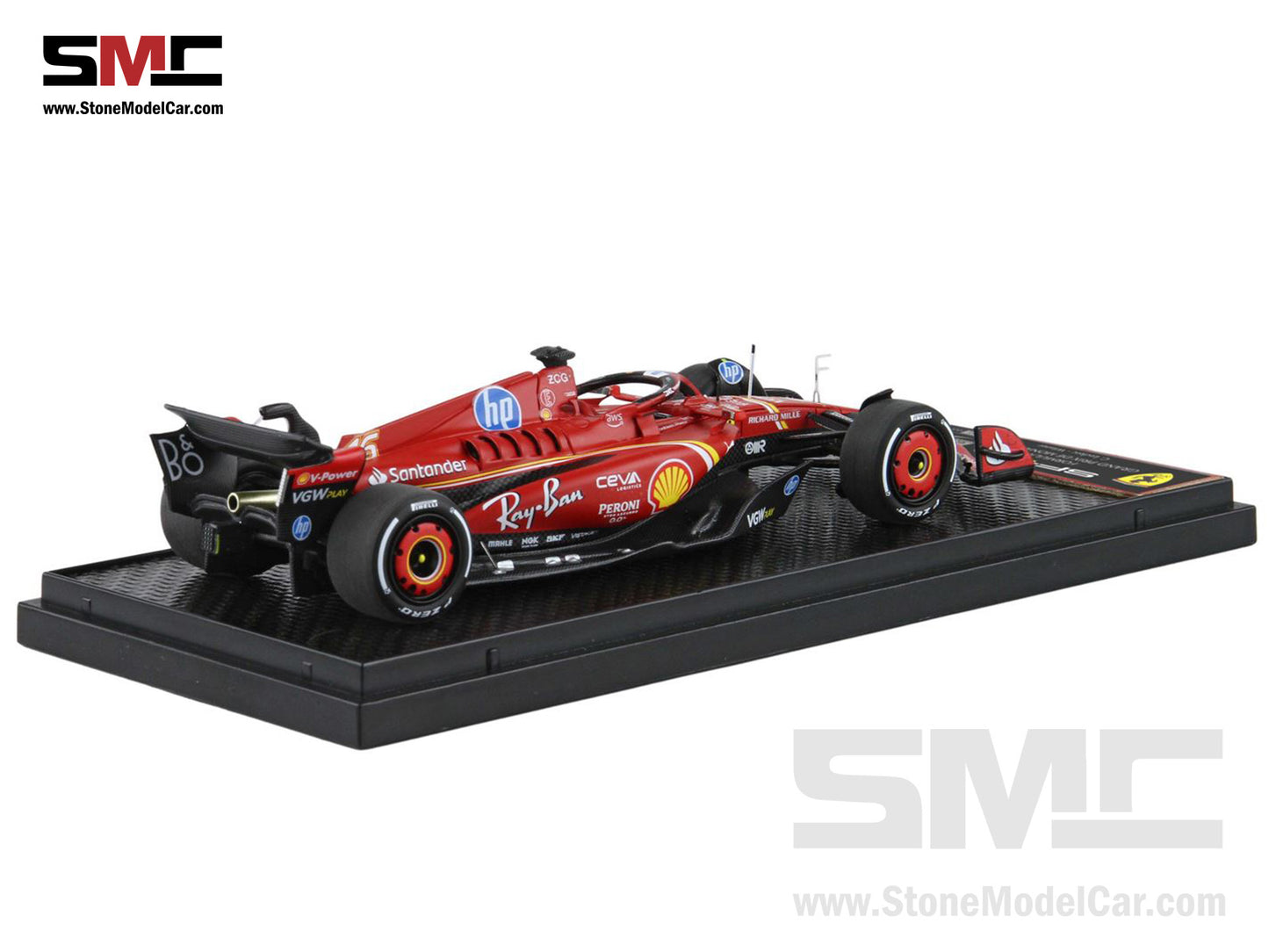 [Pre-Order] Ferrari F1 SF-24 #16 Charles Leclerc Winner Monaco GP 2024 BBR 1:43 BBRC303A