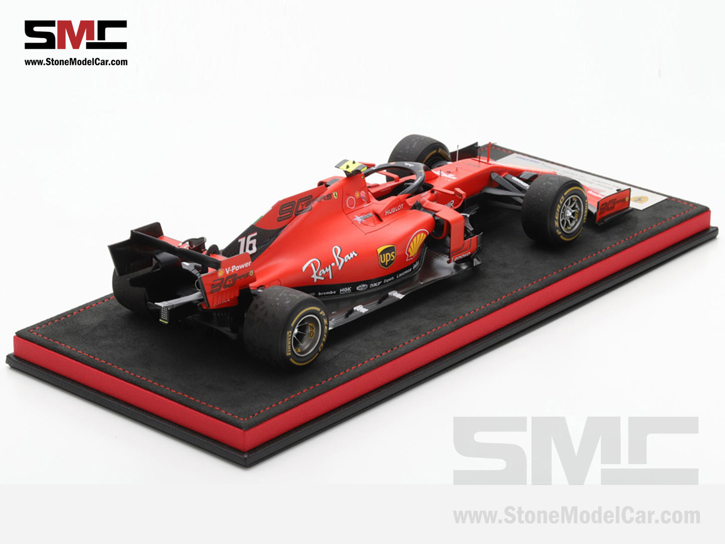 [Pre-Order] Ferrari F1 SF90 #16 Charles Leclerc Winner Belgium GP 2019 Looksmart 1:18 Special Edition