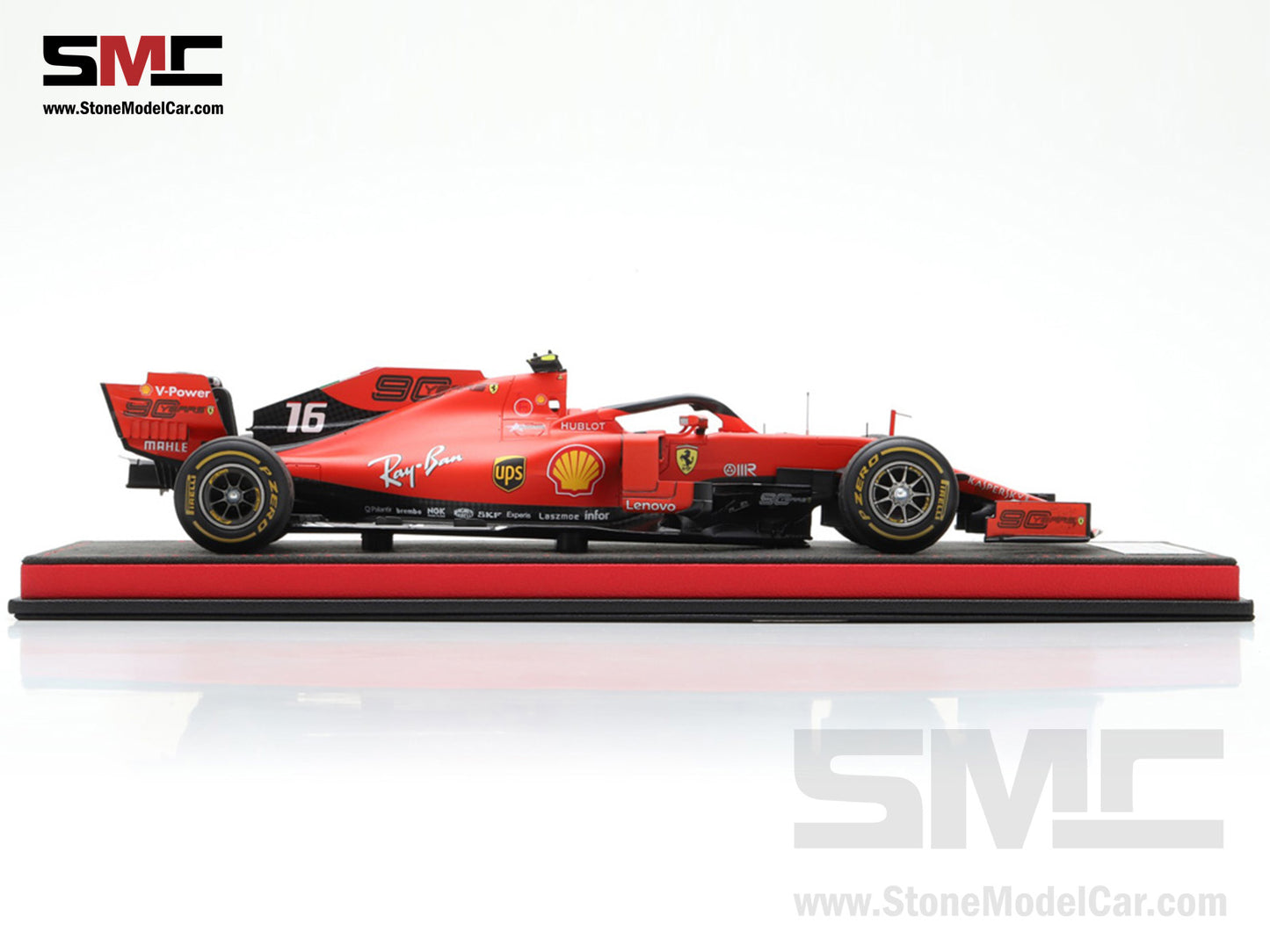 [Pre-Order] Ferrari F1 SF90 #16 Charles Leclerc Winner Belgium GP 2019 Looksmart 1:18 Special Edition