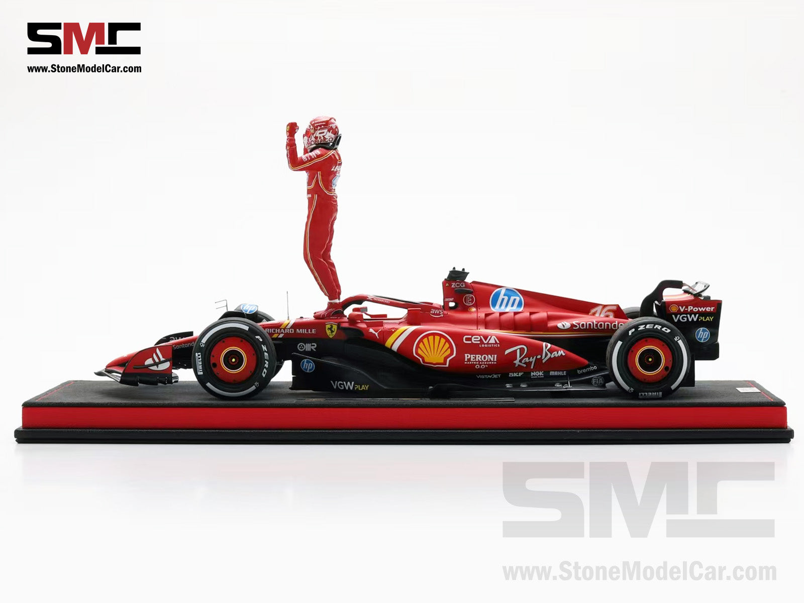 Pre-Order] Ferrari F1 SF-24 #16 Charles Leclerc Winner Monaco GP