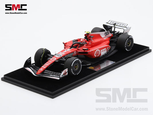 Ferrari F1 SF-23 #55 Carlos Sainz Las Vegas GP 2023 Special Livery LookSmart 1:18 LS18F1050