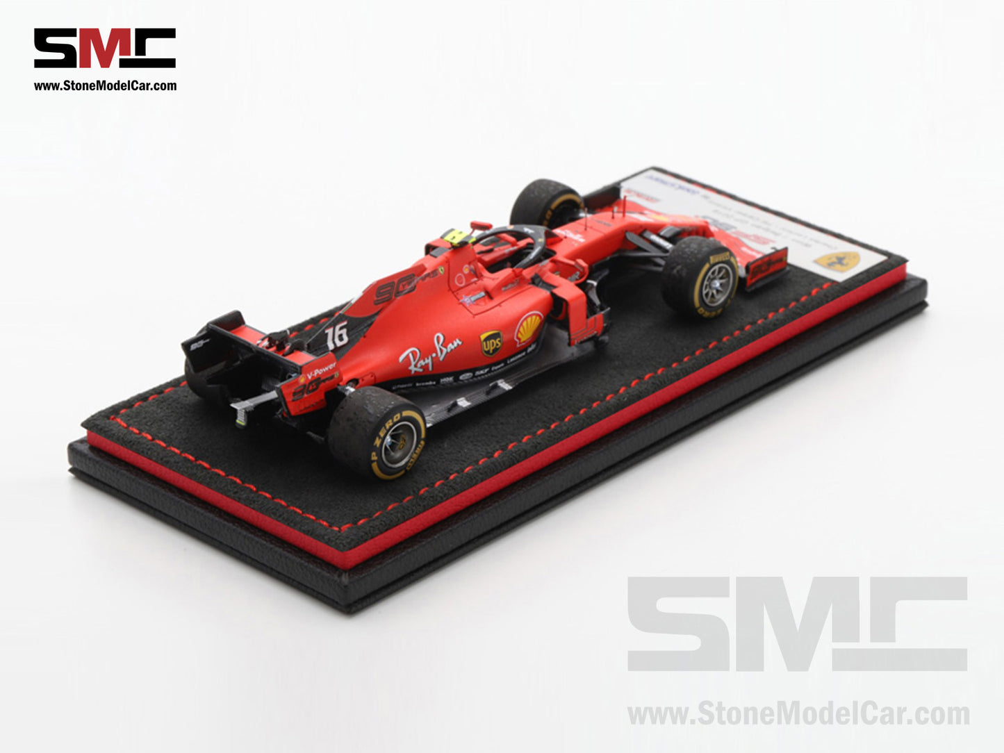 [Pre-Order] Ferrari F1 SF90 #16 Charles Leclerc Winner Belgium GP 2019 Looksmart 1:43 Special Edition