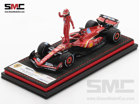 [Pre-Order] Ferrari F1 SF-24 #16 Charles Leclerc Winner Monaco GP 2024 Looksmart 1:43 Special Edition