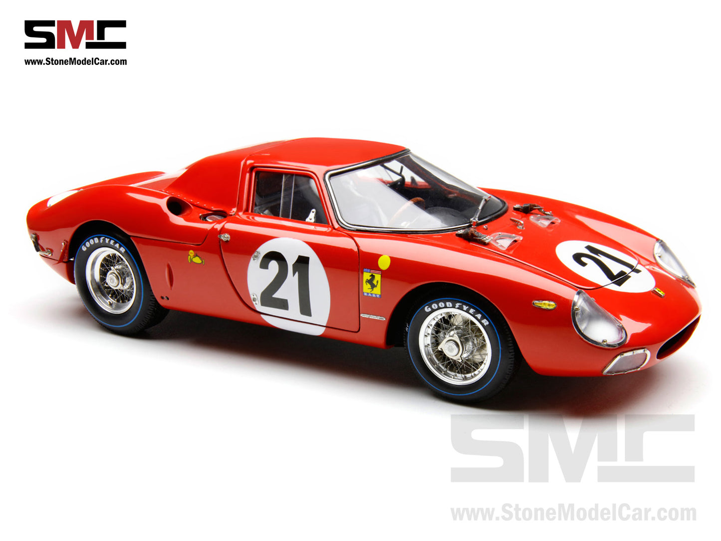 [Pre-Order] Ferrari 250LM #21 Winner 24h Le Mans 1965 3.3L V12 Team N.A.R.T. CMC 1:18 M263