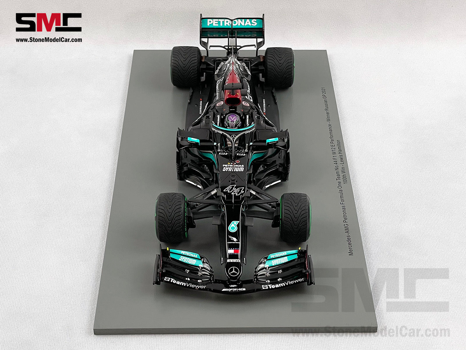 1/18 MERCEDES-AMG PETRONAS FORMULA ONE TEAM NO.44 F1 W12 E PERFORMANCE  WINNER RUSSIAN GP 2021