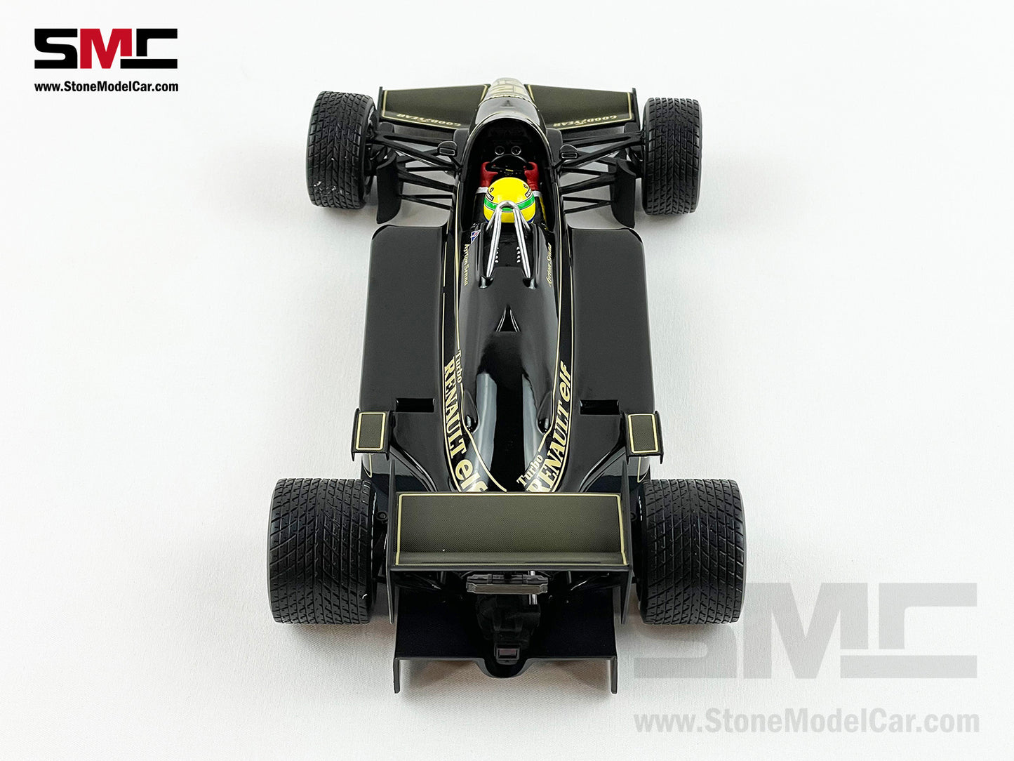 Lotus F1 97T #12 Ayrton Senna Portugal GP 1985 1st Career Win 1:18 MINICHAMPS