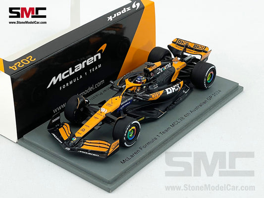 McLaren F1 MCL38 #81 Oscar Piastri Australian GP 2024 Home Race 1:43 Spark S9524