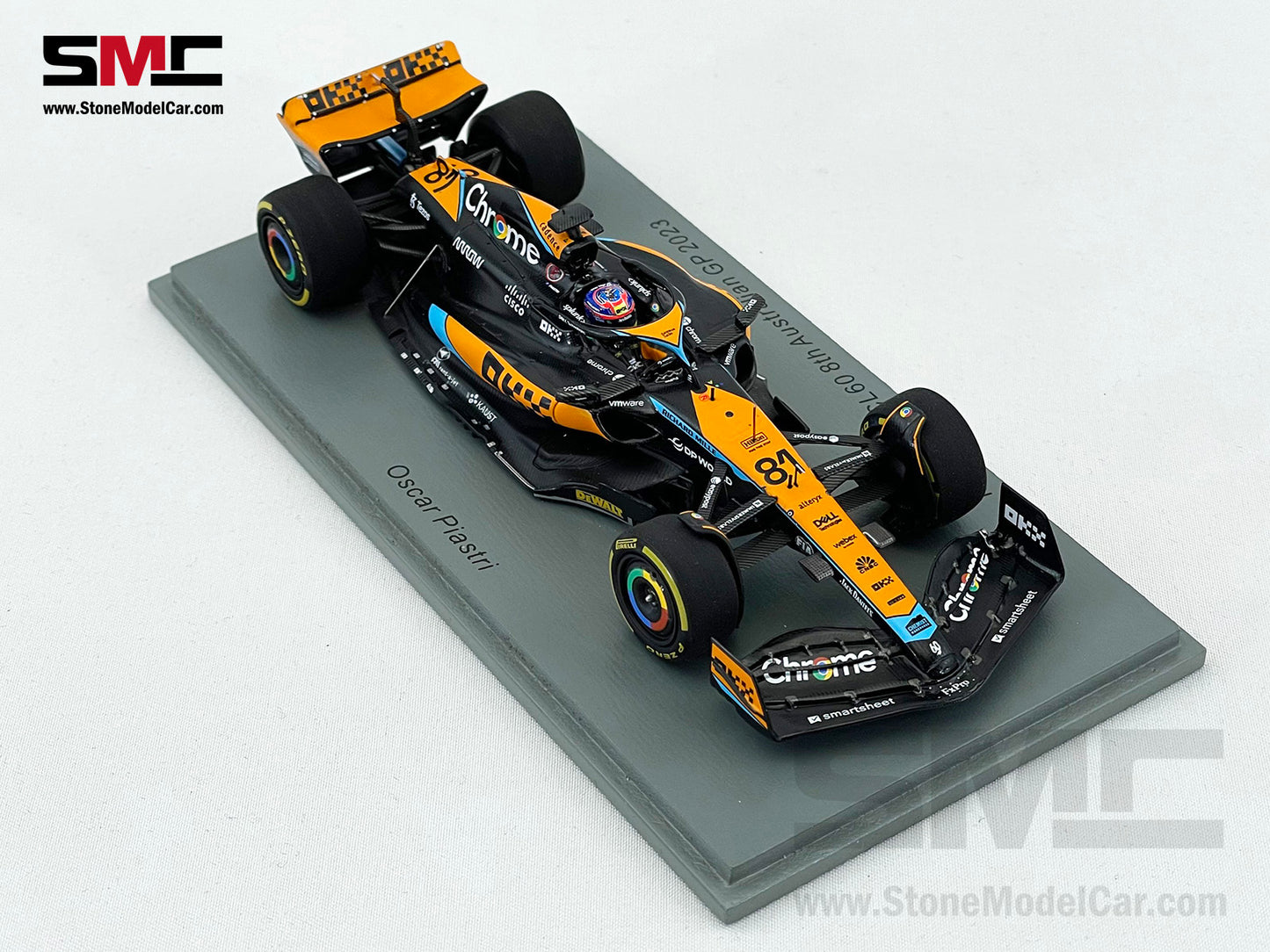 McLaren F1 MCL60 #81 Oscar Piastri 1st Career Point 8th Australian GP 2023 Spark 1:43 S8574
