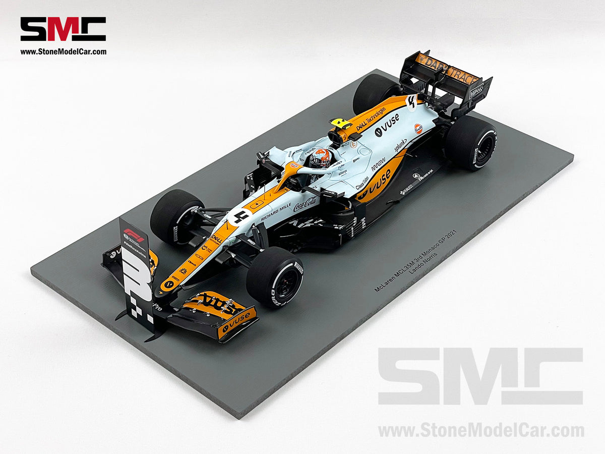 Decalcomania Artistica 1:18 Per McLaren F1 MCL35M Abu Dhabi 2021 – Norris & Ricciardo – Minichamps