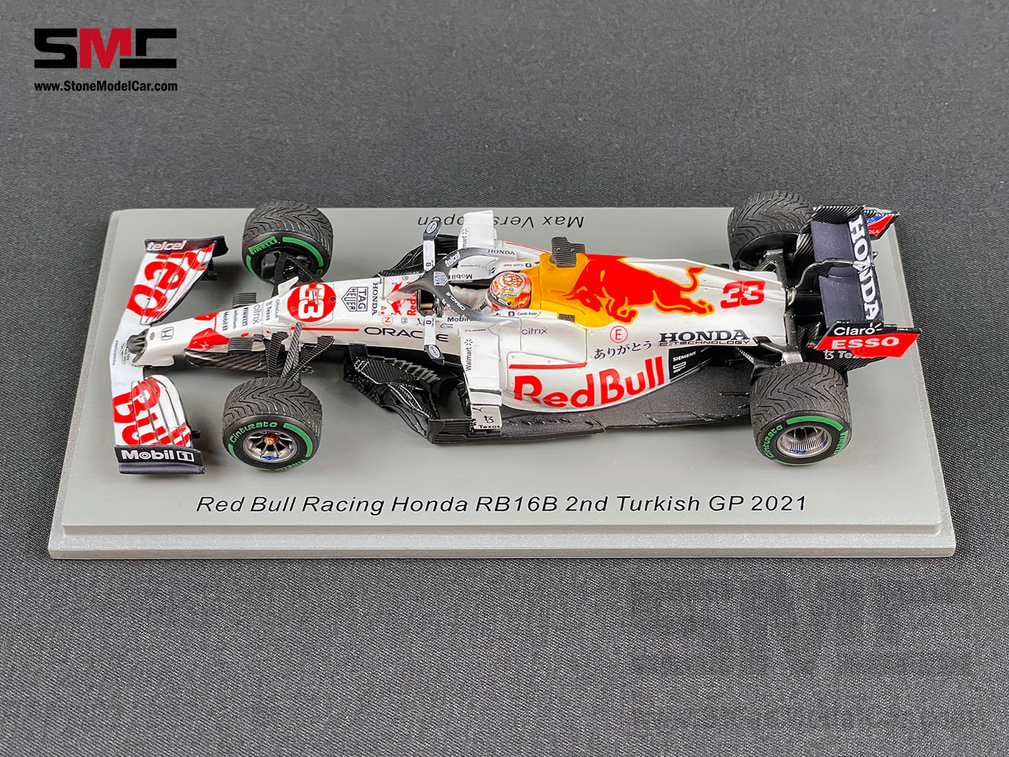 2021 World Champion Red Bull F1 RB16B #33 Max Verstappen Turkish GP 1:43 Spark S7696