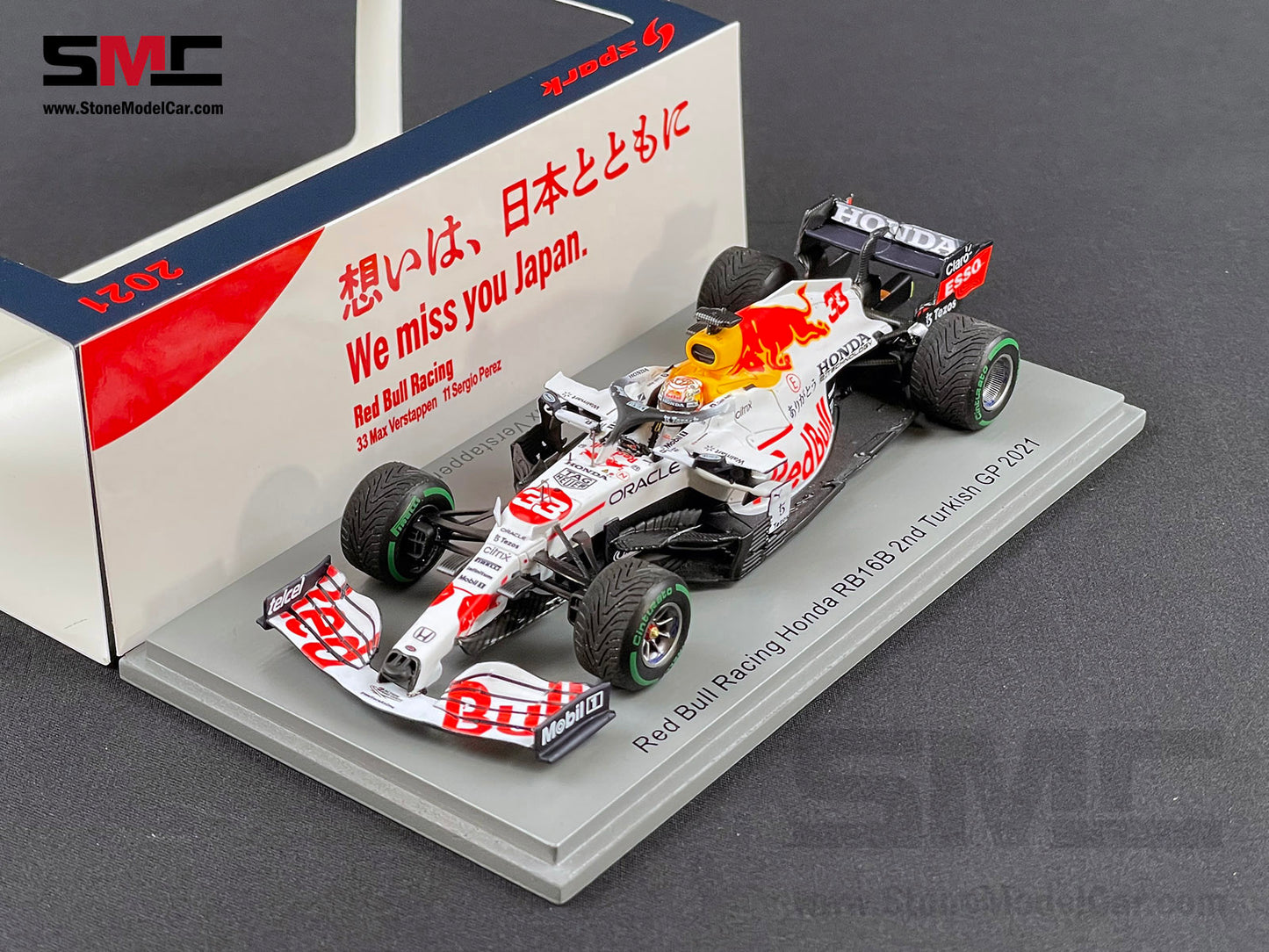 2021 World Champion Red Bull F1 RB16B #33 Max Verstappen Turkish GP 1:43 Spark S7696