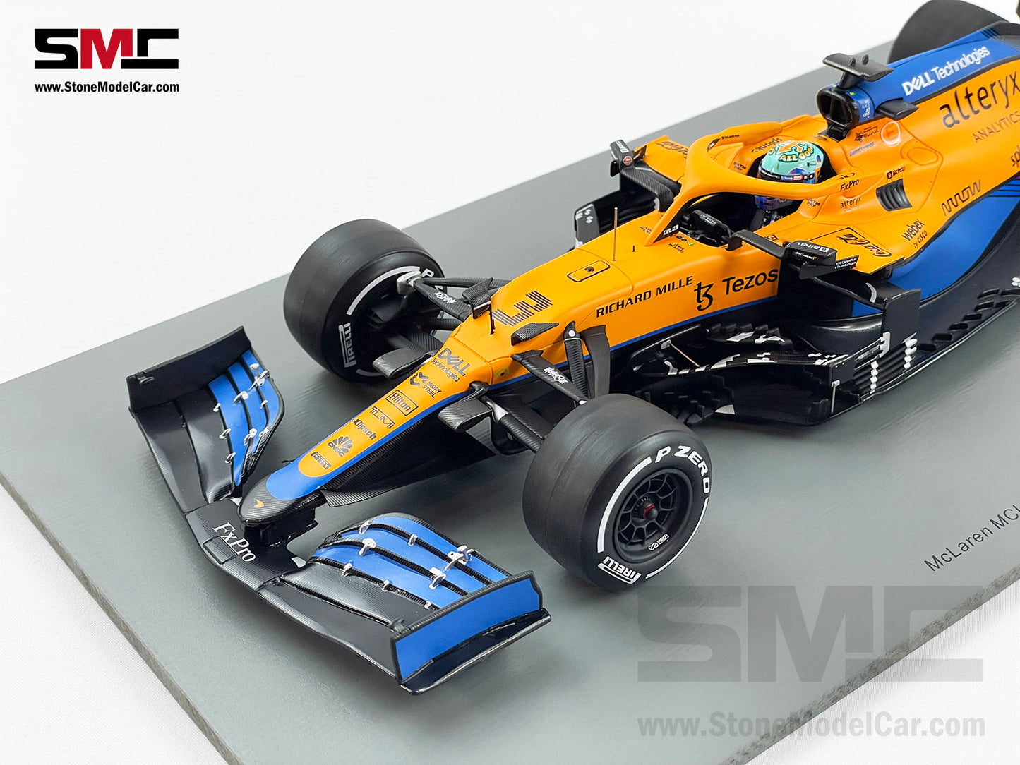 2021 Spark 1:18 Mclaren F1 MCL35M #3 Daniel Ricciardo Italy Monza Winner 18S602