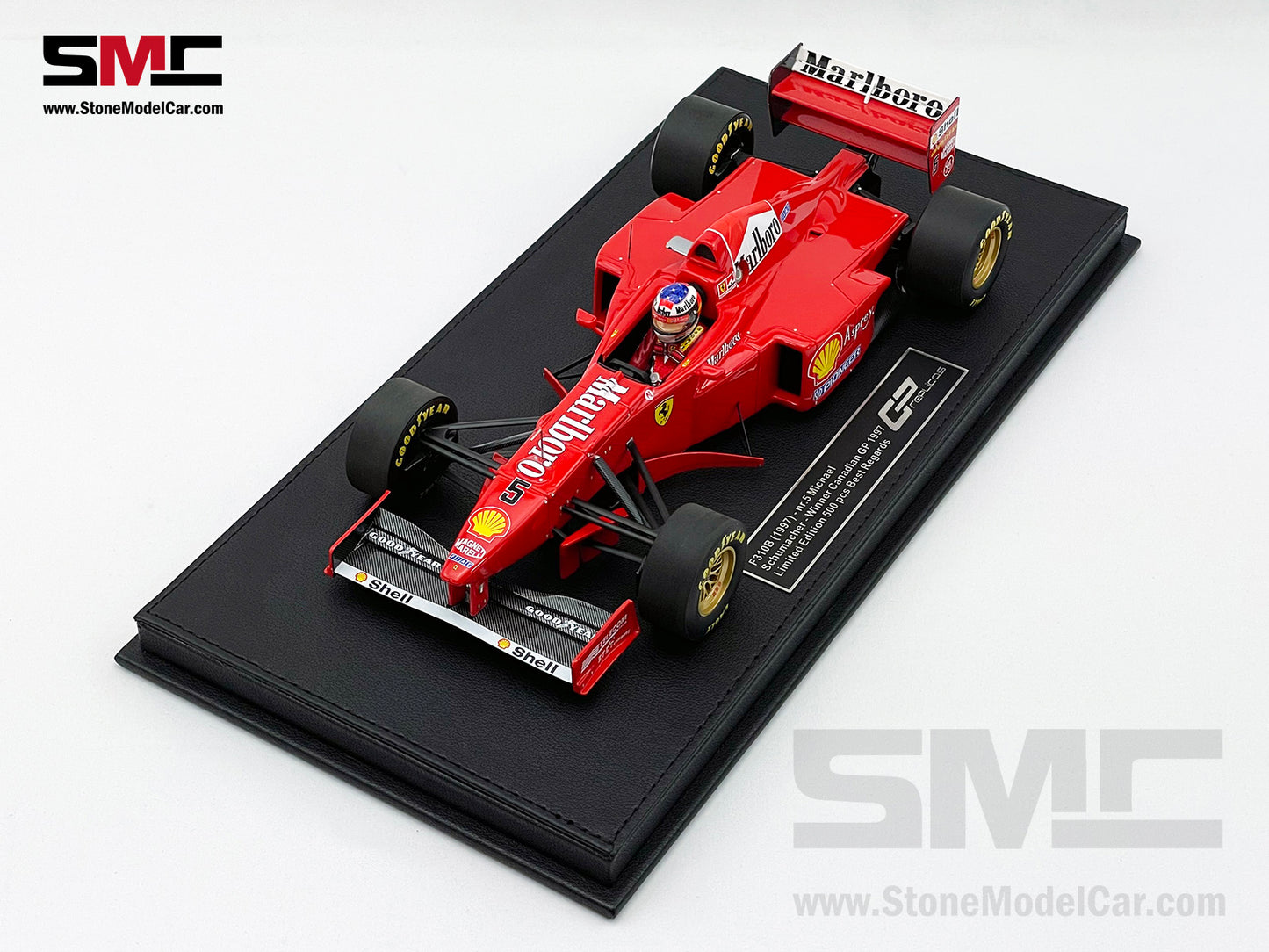 Ferrari F1 F310B Michael Schumacher Canada Winner 1997 1:18 GP REPLICAS with Driver & Decal