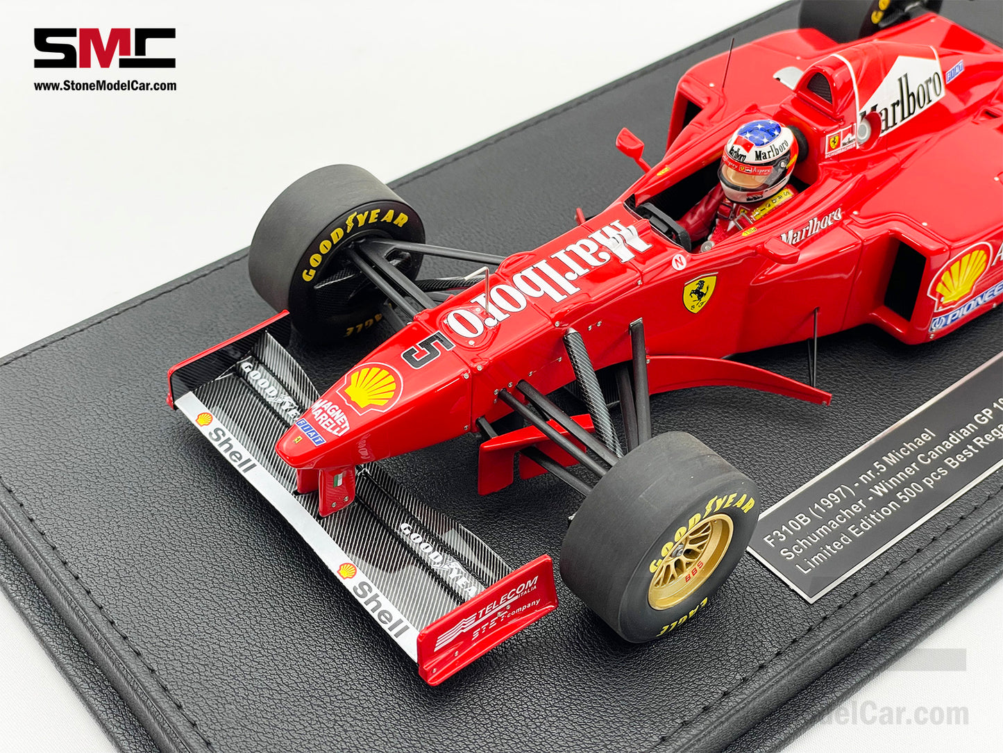 Ferrari F1 F310B Michael Schumacher Canada Winner 1997 1:18 GP REPLICAS with Driver & Decal
