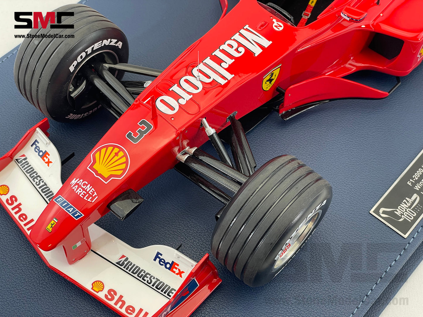 Ferrari F1 F1-2000 #3 Michael Schumacher Italy GP 2000 World Champion 1:12 GP REPLICAS Special w Decal