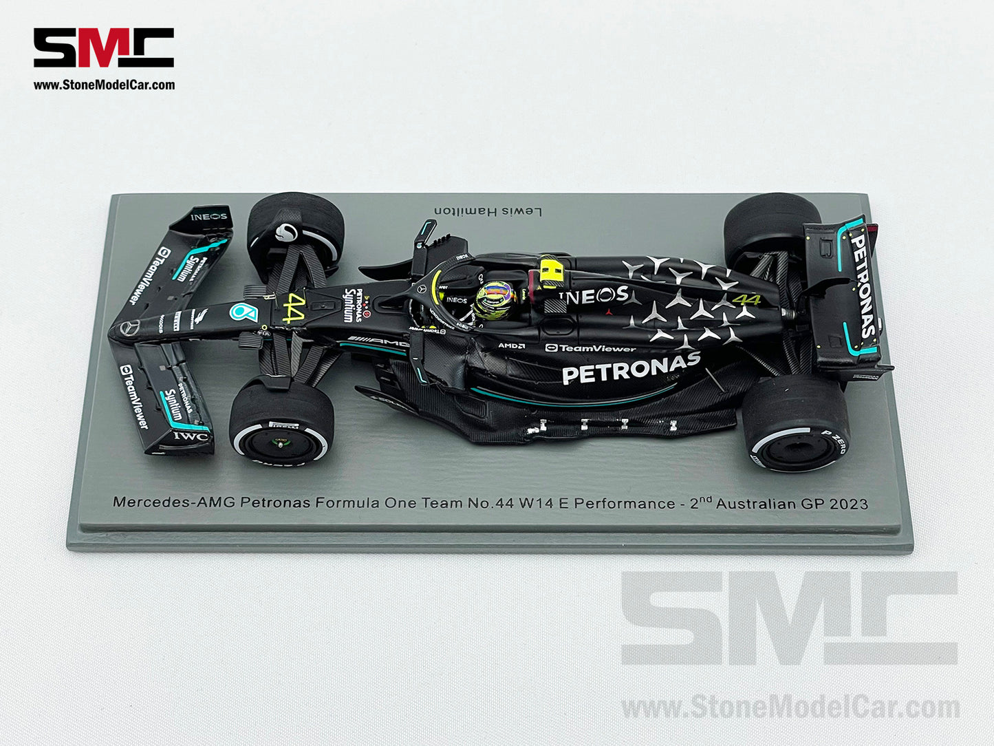 Mercedes F1 W14 #44 Lewis Hamilton 2nd Australian GP 2023 Spark 1:43 S8561