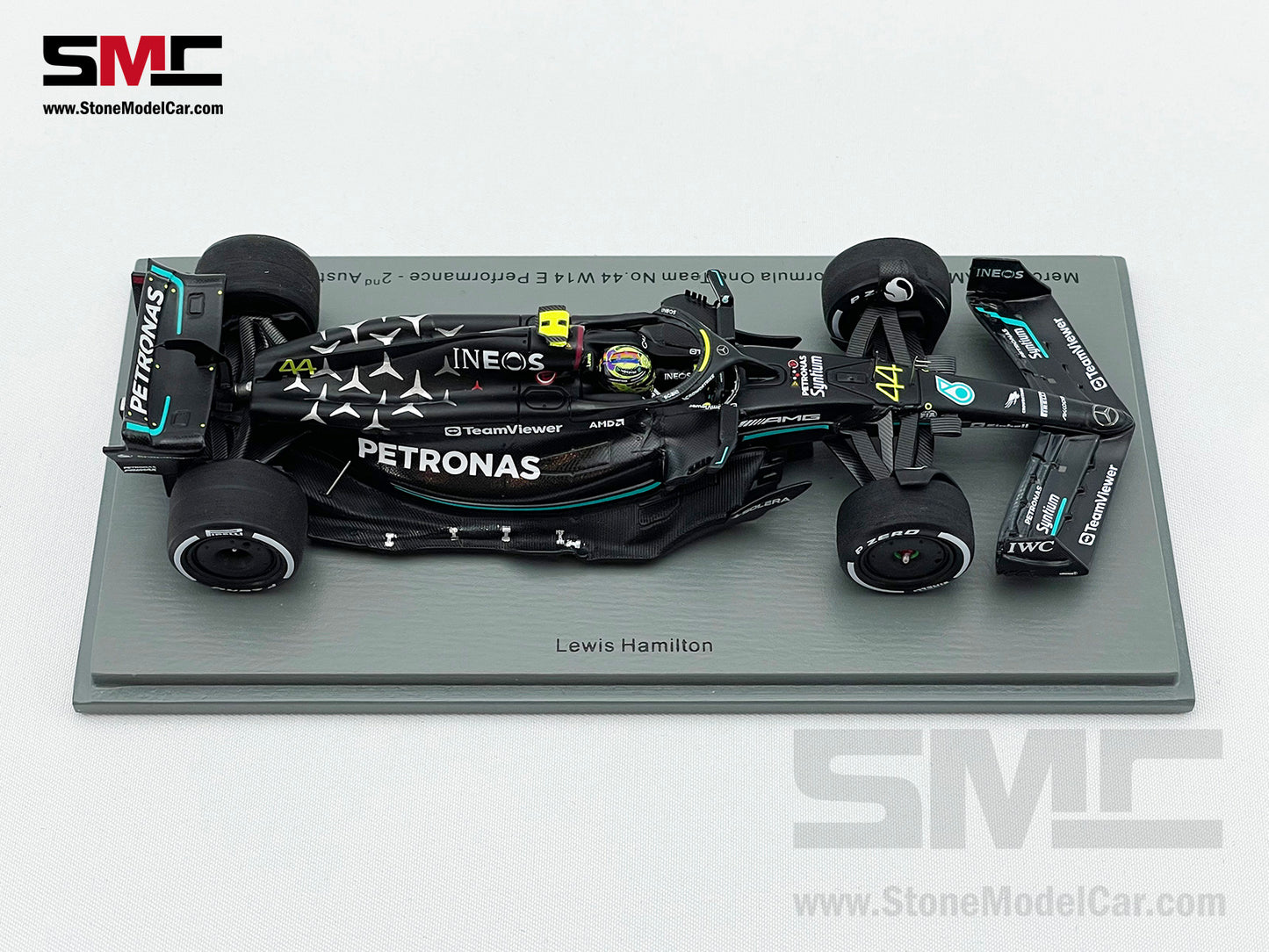 Mercedes F1 W14 #44 Lewis Hamilton 2nd Australian GP 2023 Spark 1:43 S8561