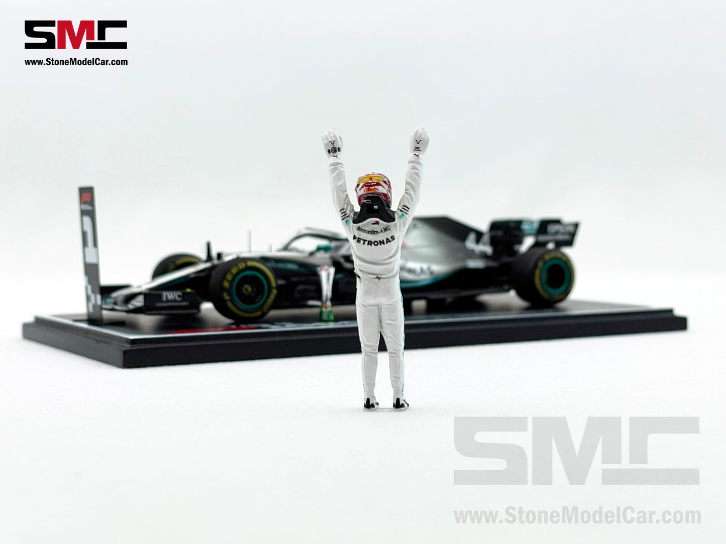 Mercedes F1 W10 #44 Lewis Hamilton Chinese GP 2019 6x World Champion 1:43 Spark Figure