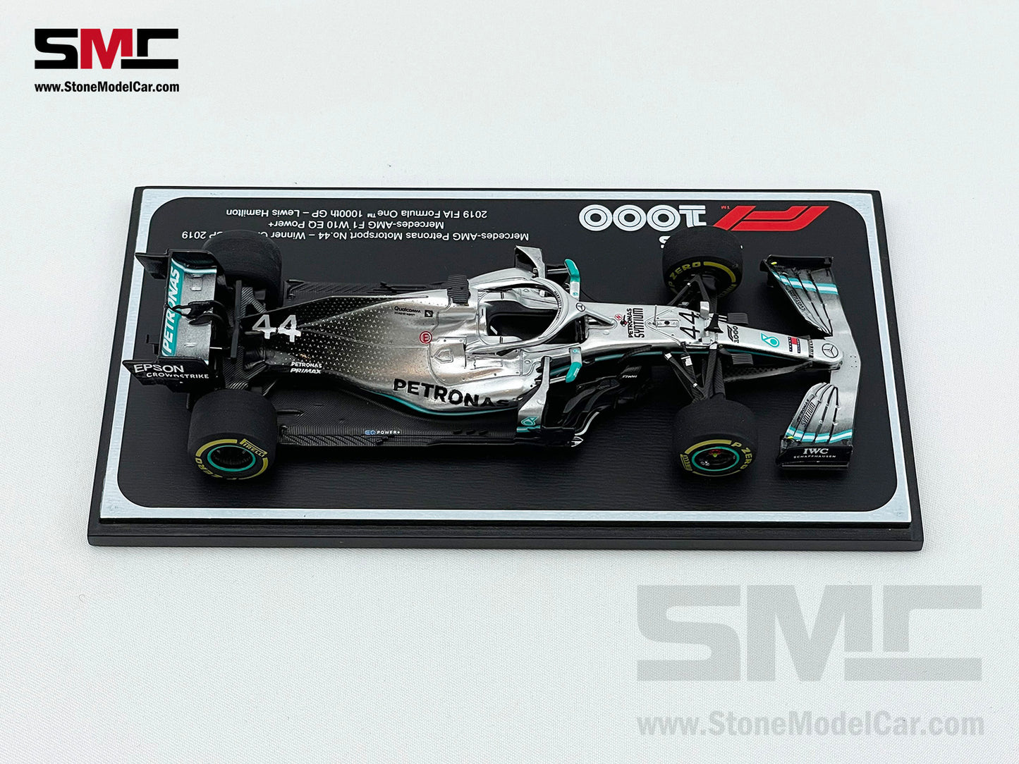 Mercedes F1 W10 #44 Lewis Hamilton Chinese GP 2019 6x World Champion 1:43 Spark Figure