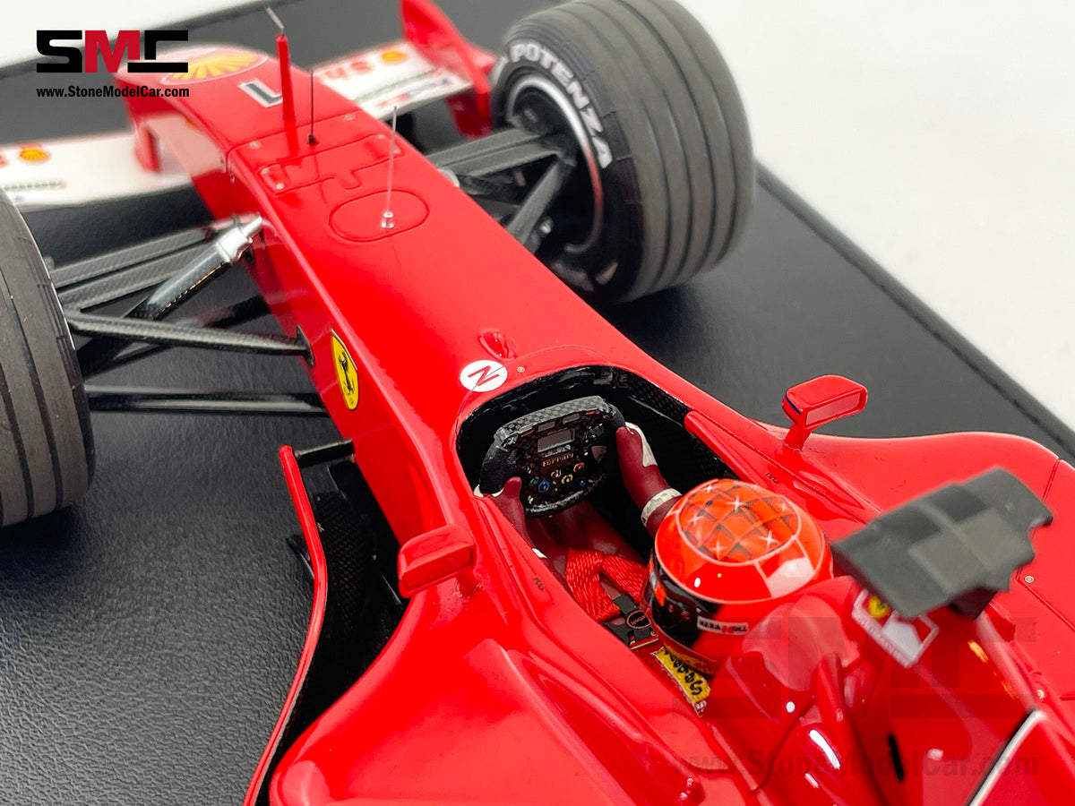 Ferrari F1 F2001 #1 Michael Schumacher Monaco GP Winner 2001 World Champion 1:18 GP REPLICAS with Driver + Decal
