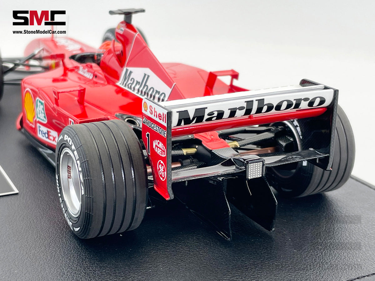 Ferrari F1 F2001 #1 Michael Schumacher Monaco GP Winner 2001 World Champion 1:18 GP REPLICAS with Driver and Decal