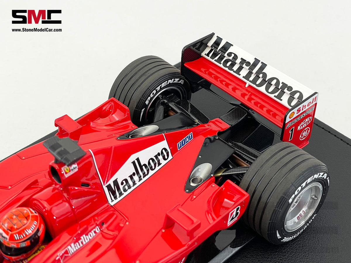 Ferrari F1 F2001 #1 Michael Schumacher Belgium GP Winner 2001 World Champion 1:18 GP REPLICAS with Driver and Decal