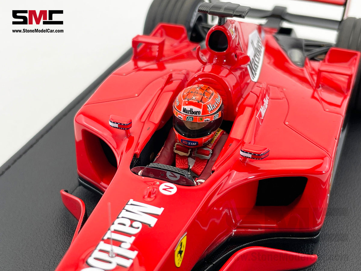 Ferrari F1 F2001 #1 Michael Schumacher Belgium GP Winner 2001 World Champion 1:18 GP REPLICAS with Driver and Decal