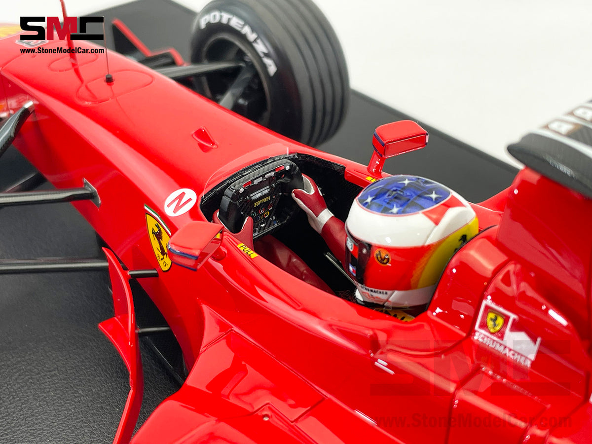 Ferrari F1 F399 #3 Michael Schumacher Monaco GP Winner 1999 1:12 GP REPLICAS with Driver + Decal