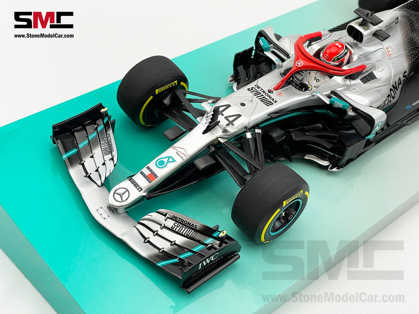 2019 World Champion Mercedes AMG F1 W10 #44 Lewis Hamilton Monaco GP 1:18 Gift Box MINICHAMPS