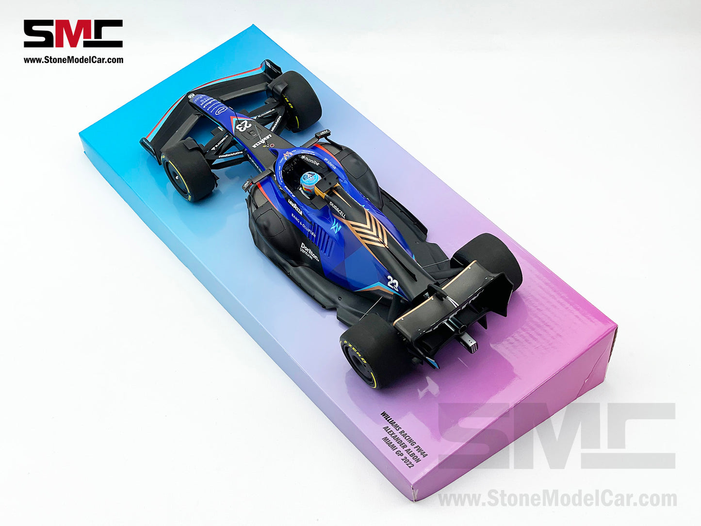 Williams F1 FW44 #23 Alexander Albon Miami GP 2022 1:18 MINICHAMPS