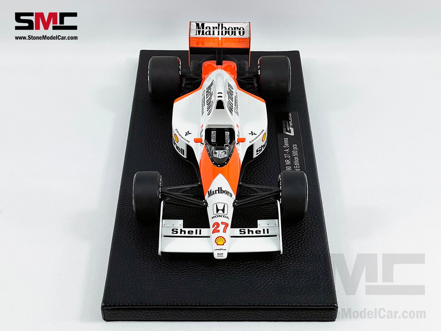 Mclaren MP4/5B #27 Ayrton Senna 1990 F1 World Champion 1:18 GP REPLICAS with Decal